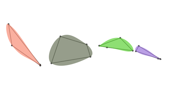 path to polygon