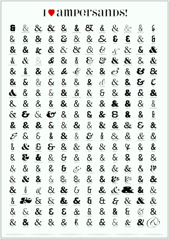 "iloveampersands"