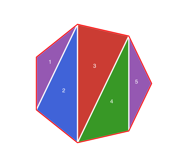 polygon triangulation