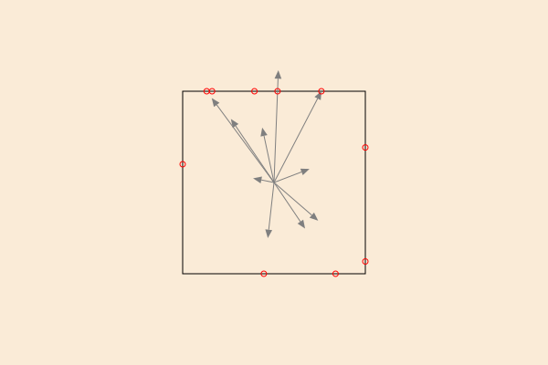 point crosses bounding box