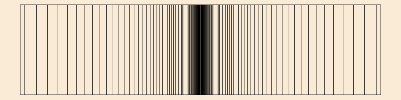 ruling lines clipped to bounding boxes